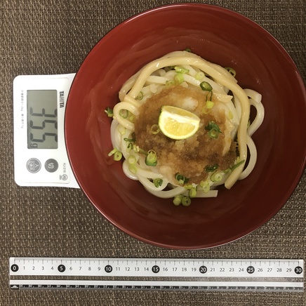 丼1杯・1人前のおろし醤油うどん