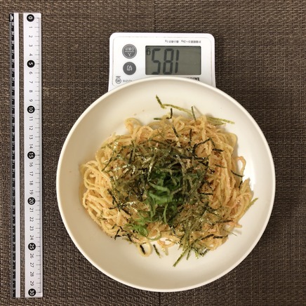 大皿1皿・1人前のたらこ焼きそば