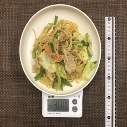 大皿1皿・1人前の味噌焼きそば