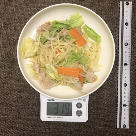 中皿1皿・1人前のにんにく焼きそば