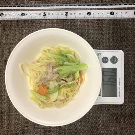 半人前のにんにく焼きそば
