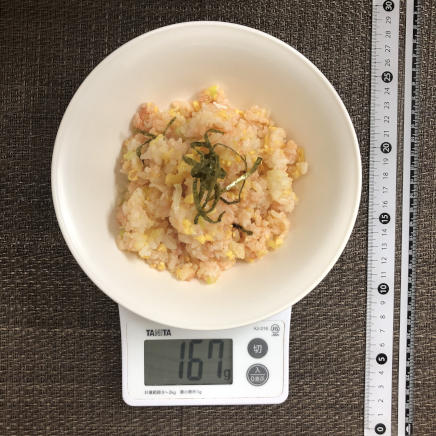 半人前の明太子チャーハン