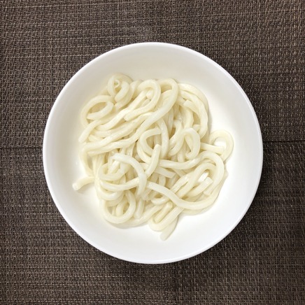 丼1杯・1人前の麻婆うどんに使ったうどん