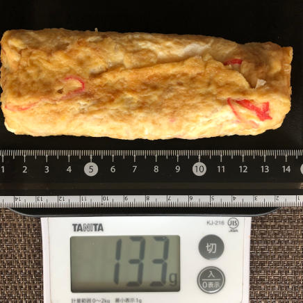 卵2個分のカニカマ卵焼き 133g