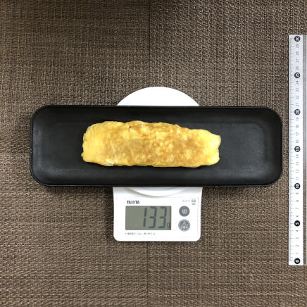 大皿1皿・1人前のじゃがいもの卵焼き