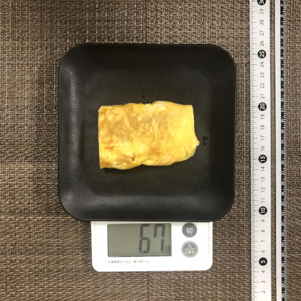 半人前のじゃがいもの卵焼き