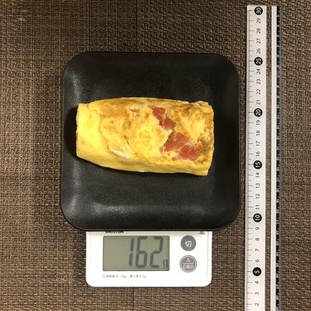 中皿1皿・1人前のトマトの卵焼き