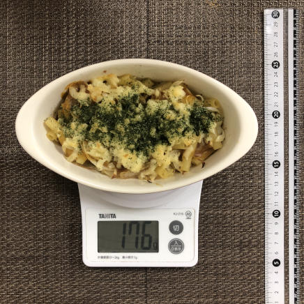 グラタン皿1皿・1人前のカレーグラタン