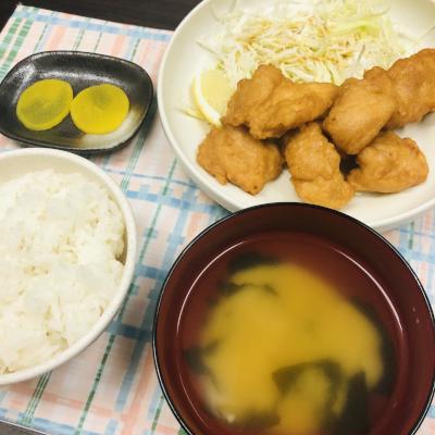 唐揚げ定食