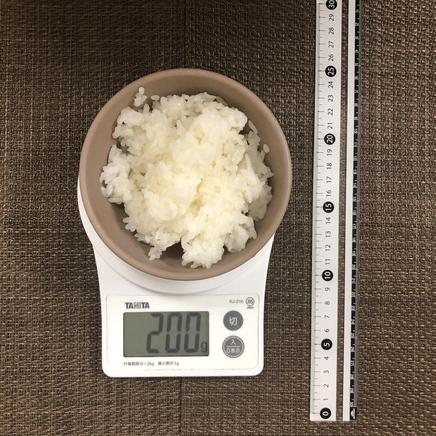 1人前のチキン南蛮定食のご飯