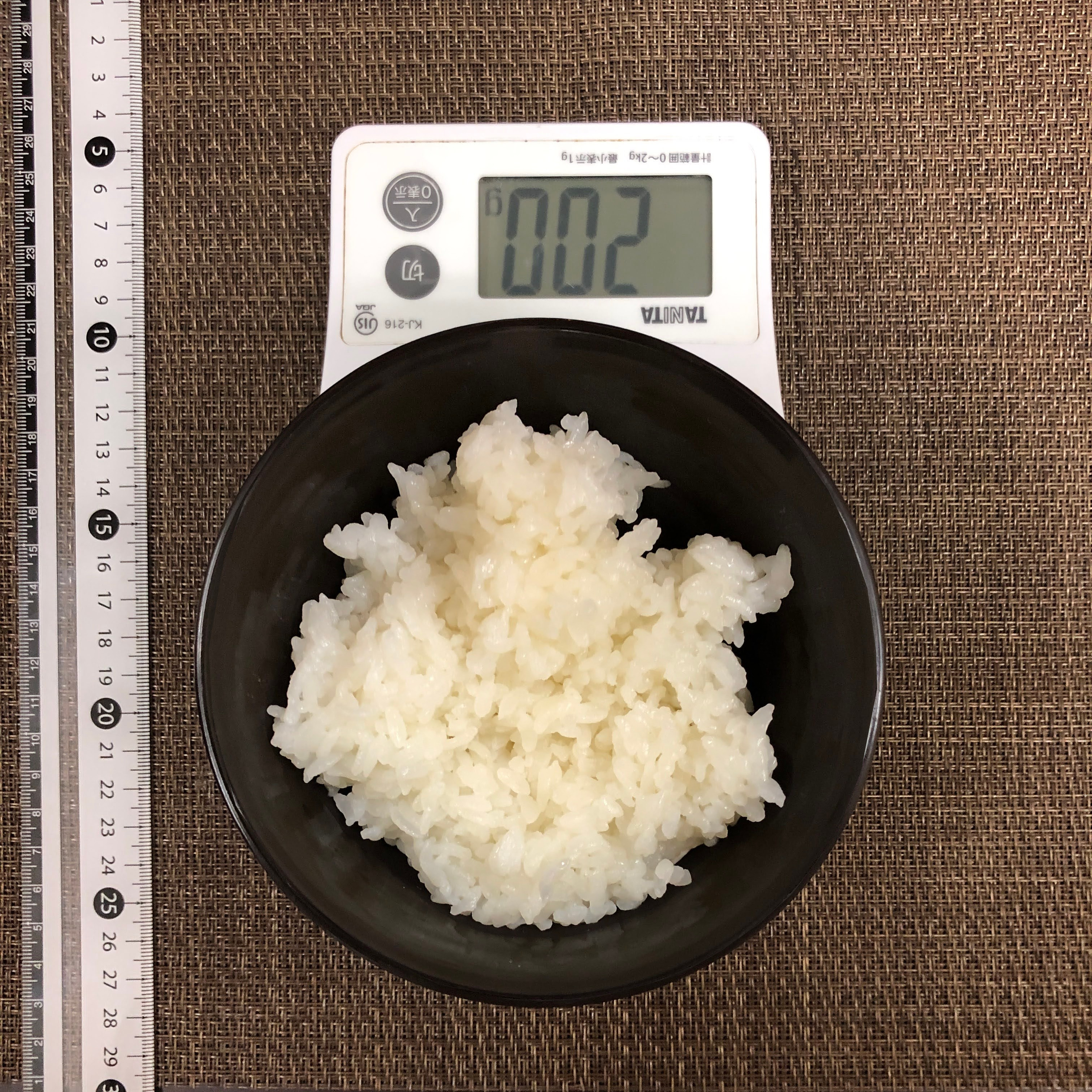 1人前の肉野菜炒め定食のご飯