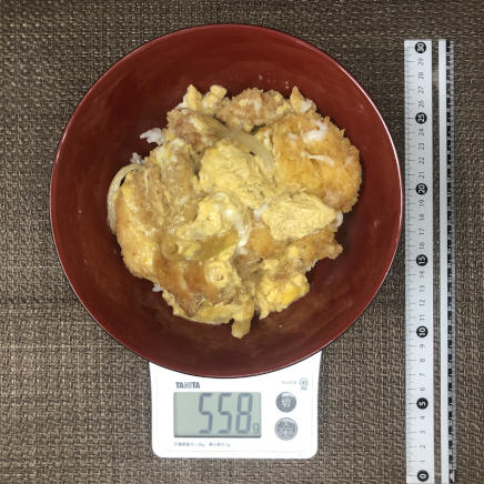 丼1杯・1人前のチキンカツ丼