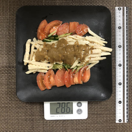 大皿1皿・1人前のバンバンジー