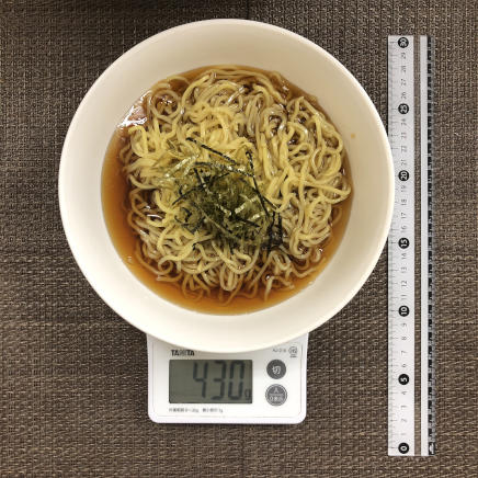 大皿1皿・1人前のざるラーメン