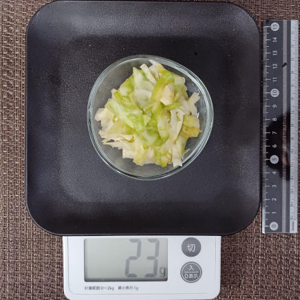 酢キャベツ 23g
