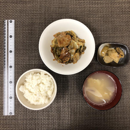 1人前の回鍋肉定食