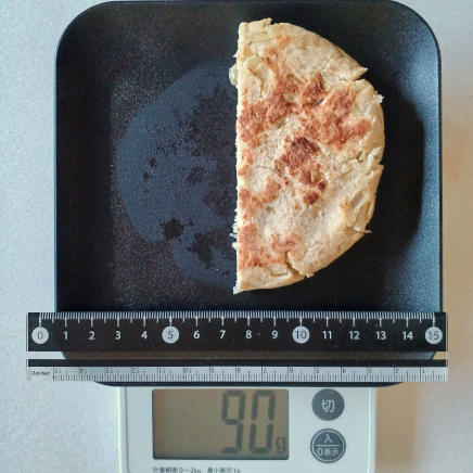 約1/2個のおからハンバーグ 90g