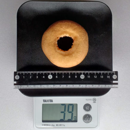 1個39gの豆腐ドーナツ