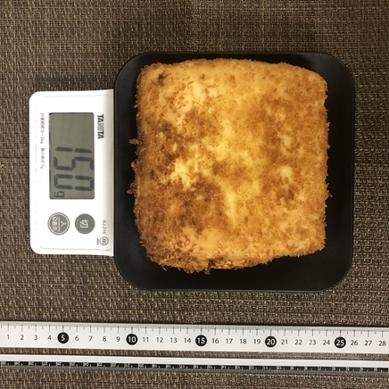 1枚分のはんぺんフライ