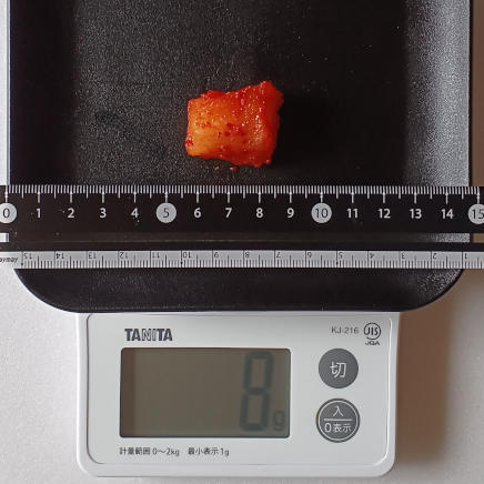 1個8gのカクテキ