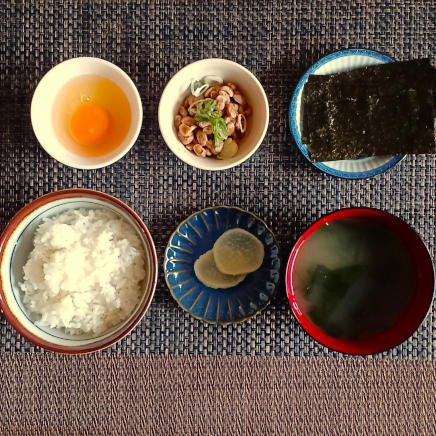 1人前の納豆定食