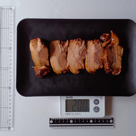 豚の角煮定食一人前分の豚の角煮200g