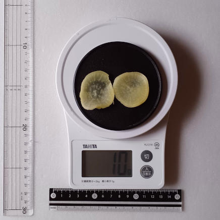 豚の角煮定食一人前分の沢庵10g