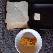 かぼちゃサラダパン 1