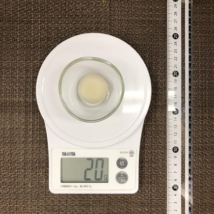 1個分の白玉団子