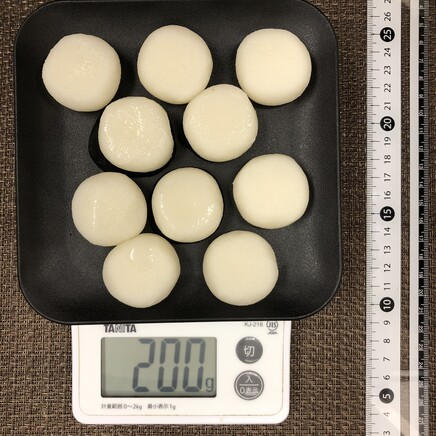 10個分の白玉団子