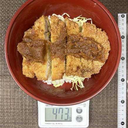 丼1杯・1人前の味噌カツ丼