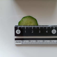 きゅうりとハムの酢の物 2