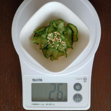 きゅうりのポン酢和え 3