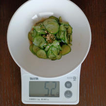 きゅうりのポン酢和え 4