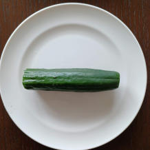 きゅうりの塩とごま油和え 1