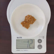 たけのことわかめの味噌汁 4