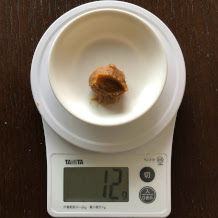 キャベツとじゃがいもの味噌汁 2