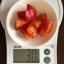 キャベツとトマトのサラダ 3