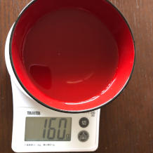 水菜の味噌汁 5