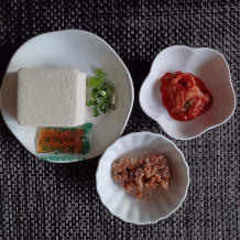 納豆豆腐キムチ 1