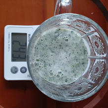 小松菜とバナナのスムージー 6