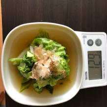 キャベツのおひたし 6