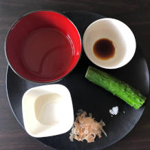 きゅうりのおひたし 1