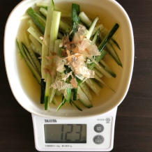 きゅうりのおひたし 6