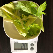 セロリのつけもの 3