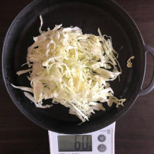 キャベツと水菜のサラダ 2