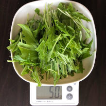 キャベツと水菜のサラダ 3