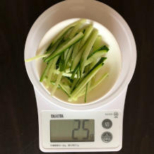 大根ときゅうりのサラダ 5