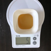 水菜のナムル 4