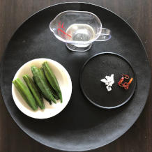 オクラの漬物 1